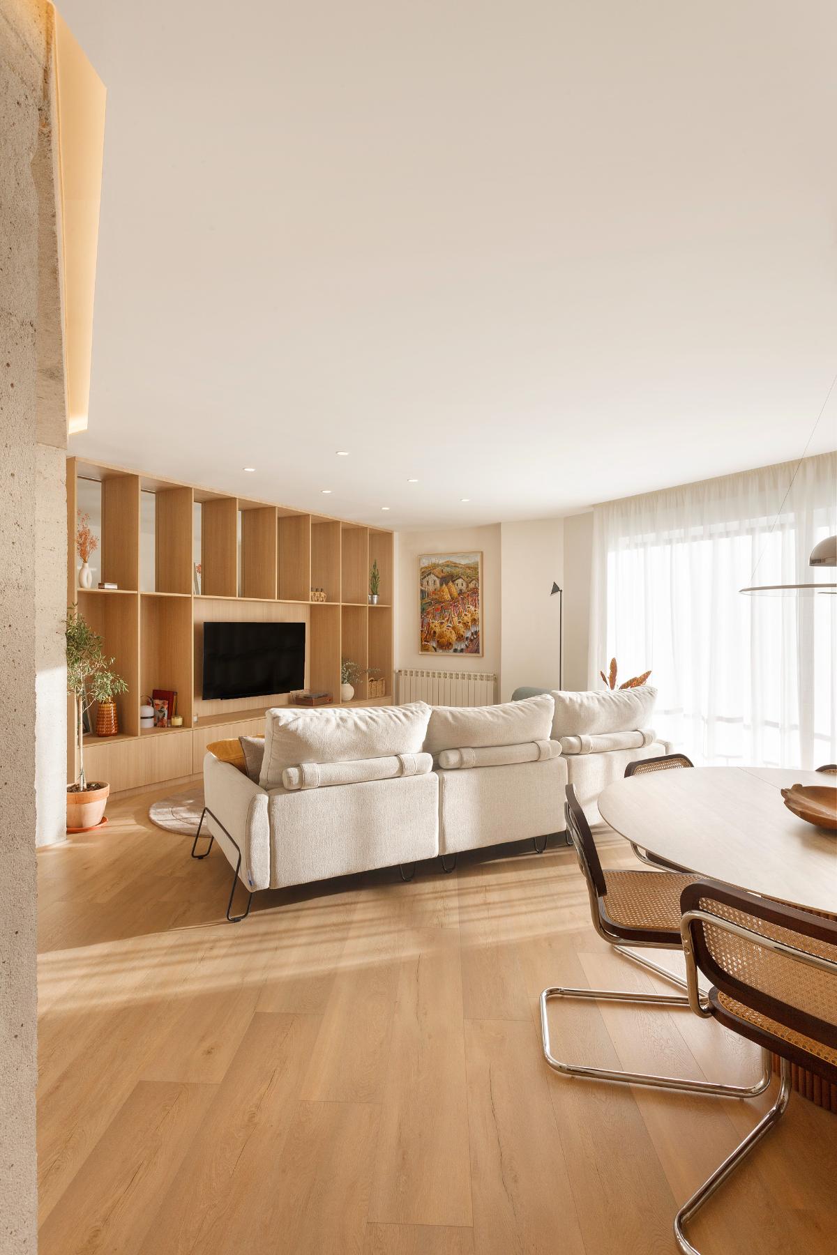 Reforma salon comedor en Pamplona